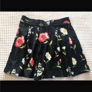 forever 21 floral skirt